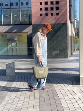 Manhattan Portage Staffさん（レディース・163cm）の冬コーディネート