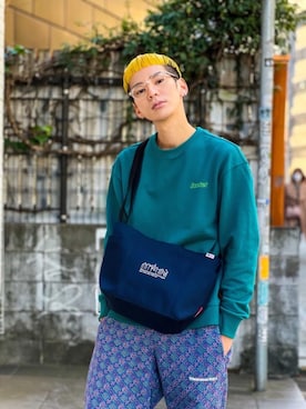 Manhattan Portage Staffさん（メンズ・172cm）の冬コーディネート