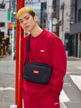 Manhattan Portage Staffさん（メンズ・172cm）の冬コーディネート