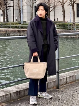 Manhattan Portage Staffさん（メンズ・168cm）の冬コーディネート