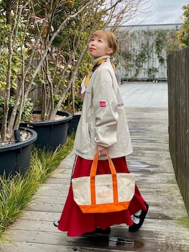Manhattan Portage Staffさん(レディース・145cm)の冬コーディネート
