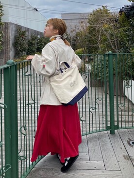 Manhattan Portage Staffさん（レディース・145cm）の冬コーディネート