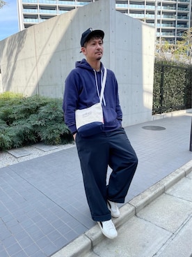 Manhattan Portage Staffさん(メンズ・174cm)の冬コーディネート