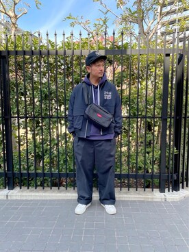 Manhattan Portage Staffさん（メンズ・174cm）の冬コーディネート