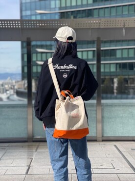 Manhattan Portage Staffさん（レディース・163cm）の冬コーディネート