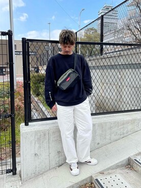 Manhattan Portage Staffさん（メンズ・174cm）の冬コーディネート