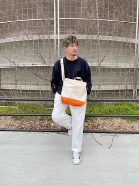 Manhattan Portage Staffさん（メンズ・174cm）の冬コーディネート