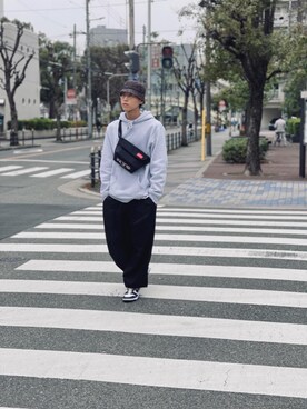 Manhattan Portage Staffさん（メンズ・176cm）の春コーディネート