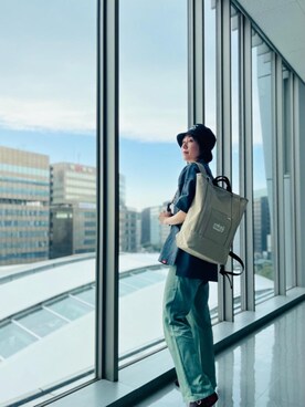 Manhattan Portage Staffさん（レディース・159cm）の春コーディネート