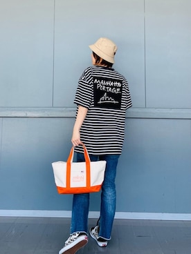 Manhattan Portage Staffさん(レディース・159cm)の春コーディネート