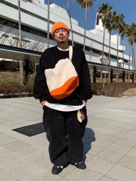 Manhattan Portage Staffさん（メンズ・165cm）の春コーディネート