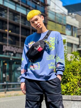 Manhattan Portage Staffさん（メンズ・172cm）の春コーディネート