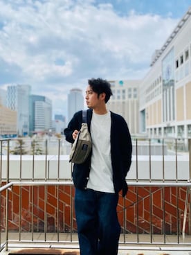 「Manhattan Portage BLACK LABEL」｜Manhattan Portage Staffさん（メンズ・165cm）の春コーディネート