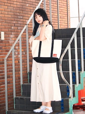 Manhattan Portage Staffさん（レディース・150cm）の春コーディネート