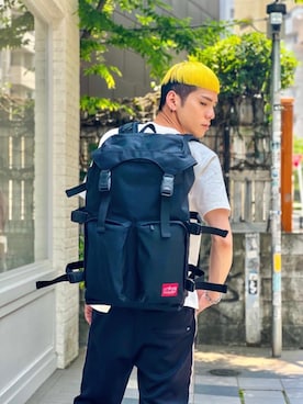 Manhattan Portage Staffさん（メンズ・172cm）の春コーディネート