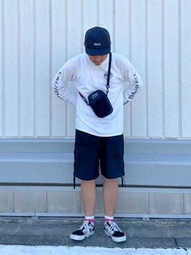 Manhattan Portage Staffさん（メンズ・174cm）の春コーディネート