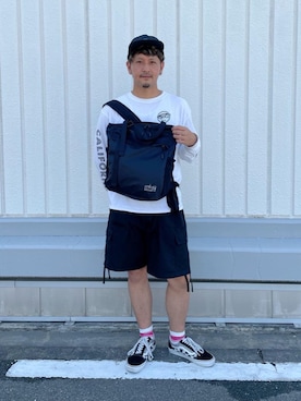 Manhattan Portage Staffさん（メンズ・174cm）の春コーディネート