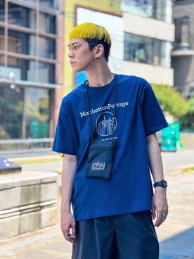 Manhattan Portage Staffさん（メンズ・172cm）の春コーディネート