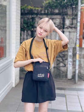 Manhattan Portage Staffさん（レディース・160cm）の夏コーディネート