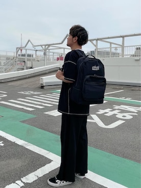 Manhattan Portage Staffさん(メンズ・174cm)の夏コーディネート