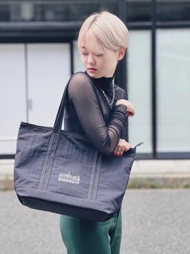 Manhattan Portage Staffさん（レディース・160cm）の夏コーディネート