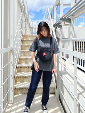 Manhattan Portage Staffさん(レディース・161cm)の夏コーディネート