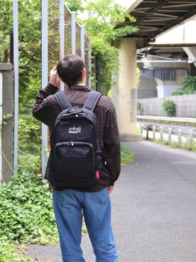 Manhattan Portage Staffさん(メンズ・177cm)の夏コーディネート