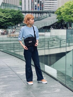 Manhattan Portage Staffさん（レディース・163cm）の夏コーディネート