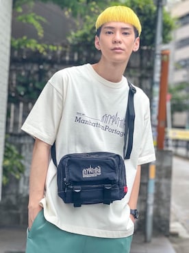 Manhattan Portage Staffさん（メンズ・172cm）の夏コーディネート