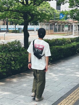 Manhattan Portage Staffさん（メンズ・170cm）の夏コーディネート