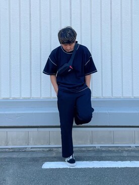 Manhattan Portage Staffさん（メンズ・174cm）の夏コーディネート
