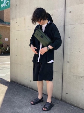 「Manhattan Portage BLACK LABEL」｜Manhattan Portage Staffさん（メンズ・176cm）の夏コーディネート