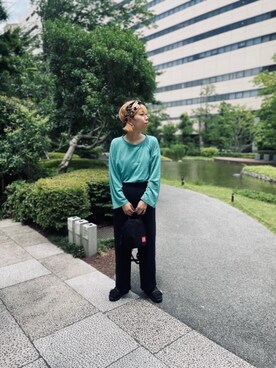 Manhattan Portage Staffさん(レディース・163cm)の夏コーディネート