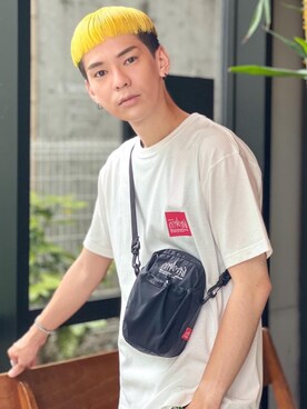 Manhattan Portage Staffさん（メンズ・172cm）の夏コーディネート