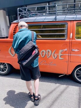 「A4サイズ」｜Manhattan Portage Staffさん（レディース・160cm）の夏コーディネート