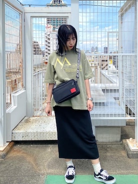 Manhattan Portage Staffさん（レディース・161cm）の夏コーディネート