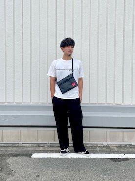 Manhattan Portage Staffさん(メンズ・174cm)の夏コーディネート