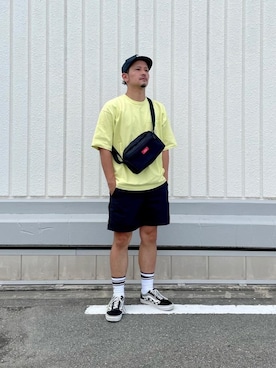 Manhattan Portage Staffさん（メンズ・174cm）の夏コーディネート