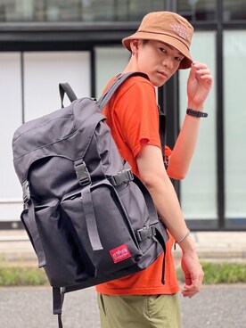 Manhattan Portage Staffさん（メンズ・172cm）の夏コーディネート