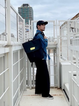 Manhattan Portage Staffさん（メンズ・174cm）の秋コーディネート