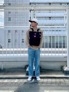 「アパレル」｜Manhattan Portage Staffさん（メンズ・174cm）の秋コーディネート