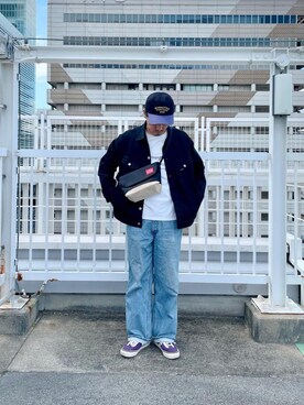 「アパレル」｜Manhattan Portage Staffさん（メンズ・174cm）の秋コーディネート