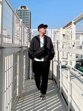 「アパレル」｜Manhattan Portage Staffさん（メンズ・174cm）の秋コーディネート