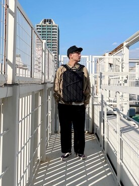 「アパレル」｜Manhattan Portage Staffさん（メンズ・174cm）の秋コーディネート