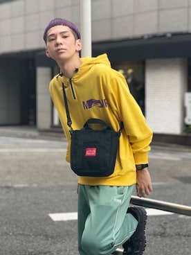 Manhattan Portage Staffさんの（Manhattan Portage | マンハッタンポーテージ）を使ったコーディネート