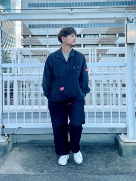 「アパレル」｜Manhattan Portage Staffさん（メンズ・174cm）の秋コーディネート