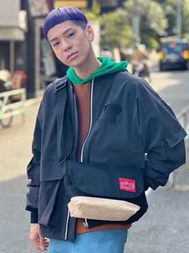 Manhattan Portage Staffさん(メンズ・172cm)の秋コーディネート
