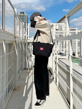 「アパレル」｜Manhattan Portage Staffさん（メンズ・174cm）の秋コーディネート