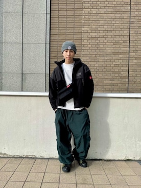 「アパレル」｜Manhattan Portage Staffさん（メンズ・180cm）の秋コーディネート