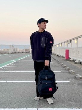 「アパレル」｜Manhattan Portage Staffさん（メンズ・174cm）の秋コーディネート